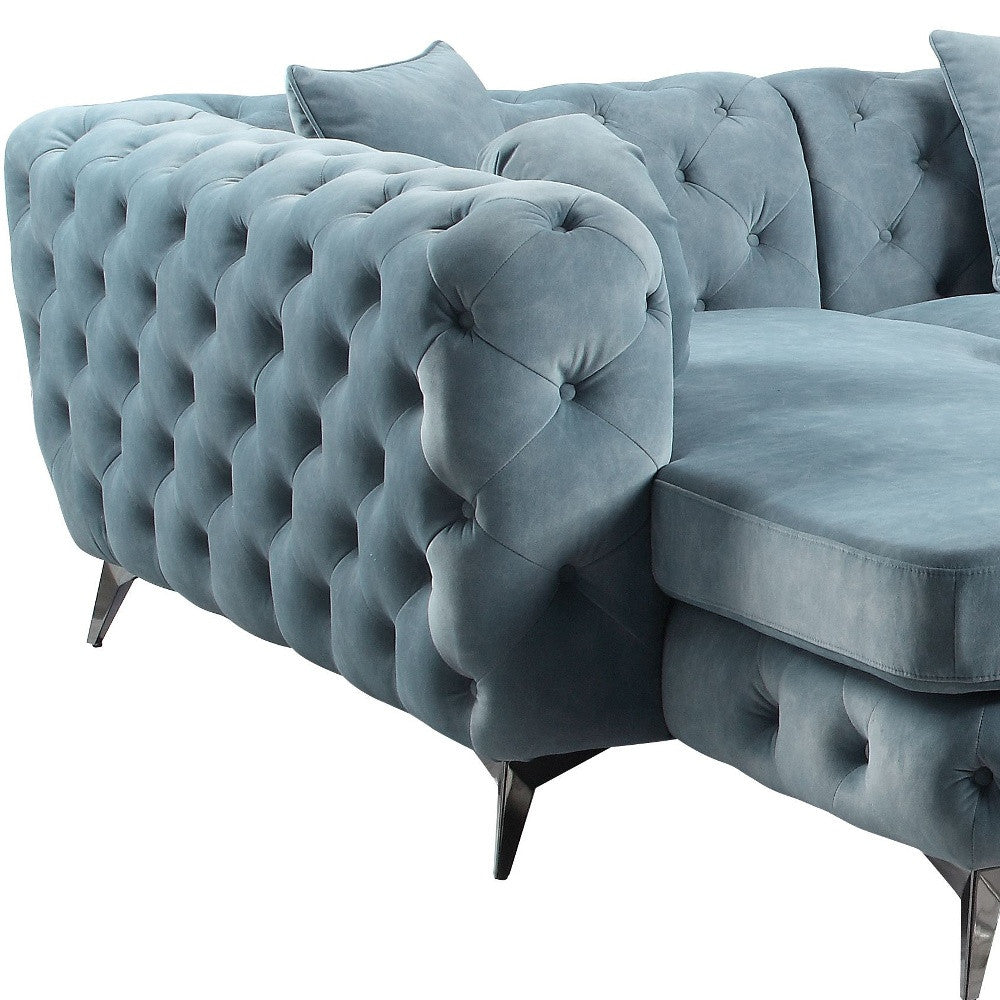 Navy Chaise 140