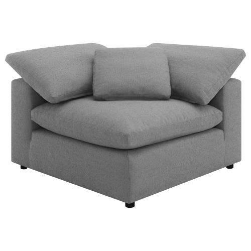 Coaster Raleigh 6-piece Boucle Upholstered Sectional Sofa Grey