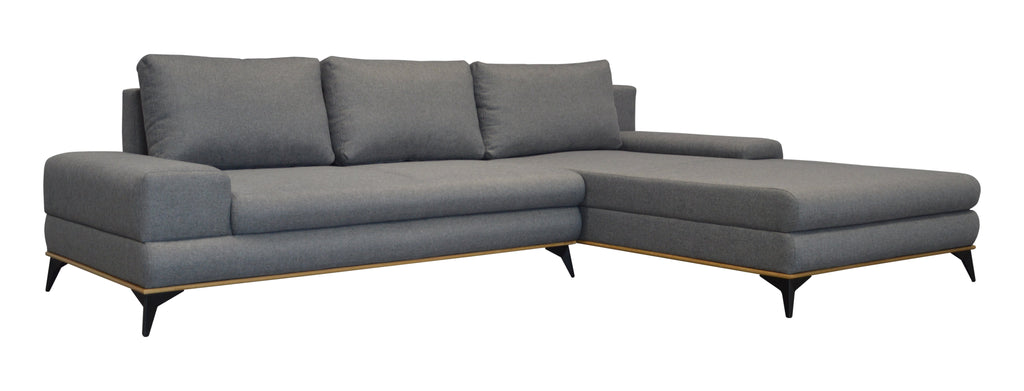 MANILA Sectional Sleeper Sofa, Gray