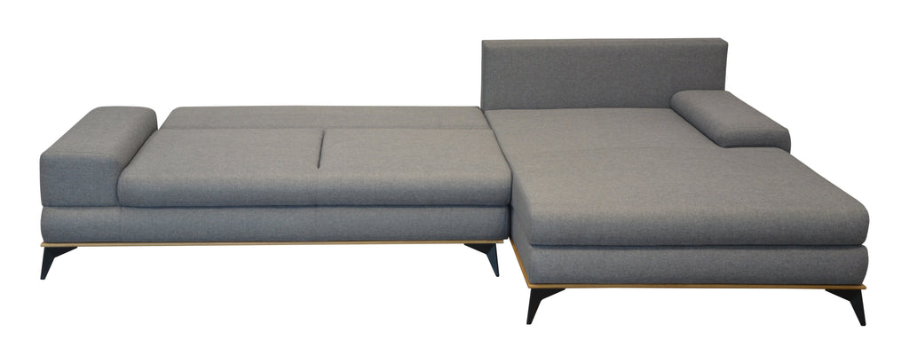 MANILA Sectional Sleeper Sofa, Gray