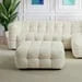 Ashcroft Morrison Right Sectional Sofa (Cream Boucle)