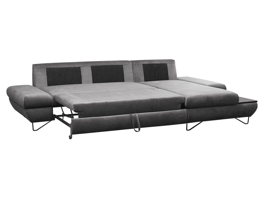 ASTRA Sectional Sleeper Sofa with Storage, Gray