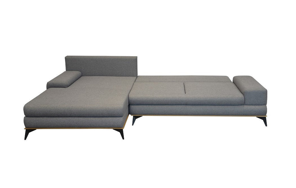 MANILA Sectional Sleeper Sofa, Gray