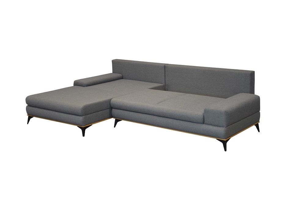 MANILA Sectional Sleeper Sofa, Gray