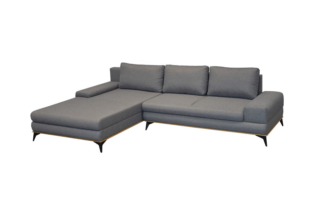 MANILA Sectional Sleeper Sofa, Gray