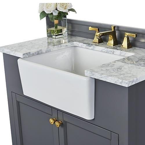 Ancerra Designs Adeline 36 in. Bath Vanity Set in Sapphire Gray