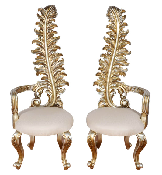 AFD Platine Italia Leaf Chair Set of 2