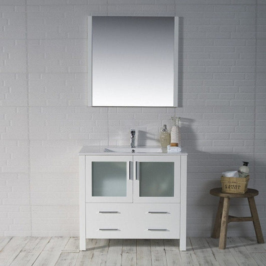 Blossom  Sydney 36 Inch Vanity in Glossy White