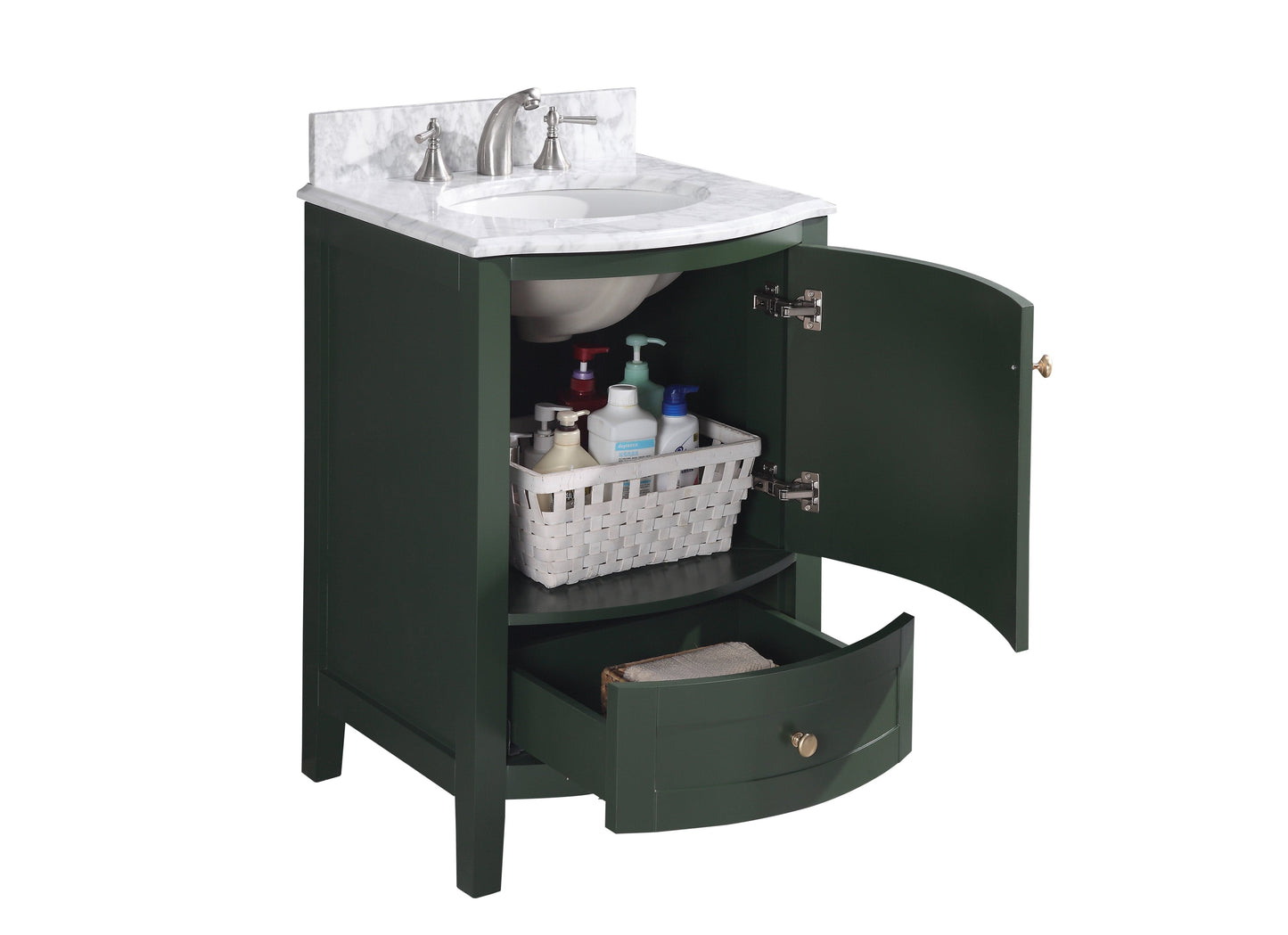 Legion Furniture 24" Vogue Green Bathroom Vanity - WT9309-24-VG