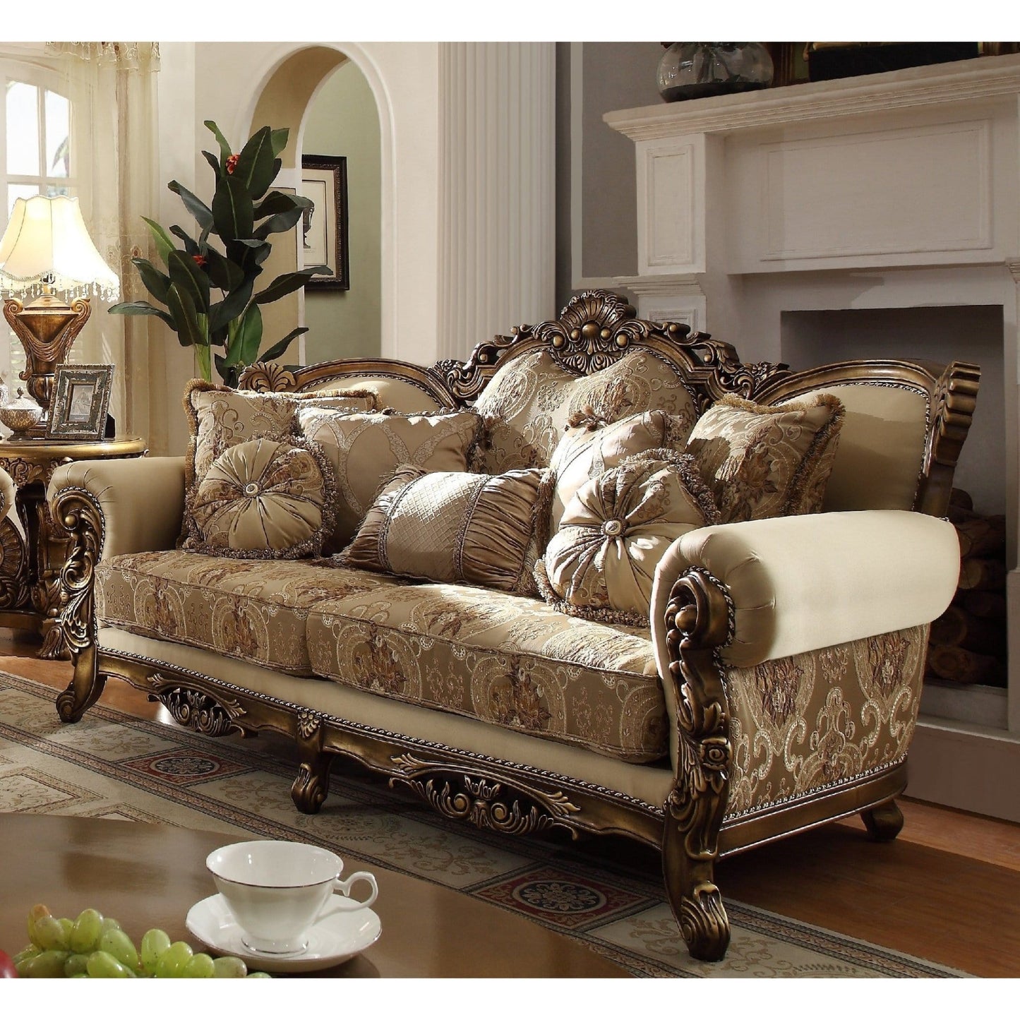 Homey Design 3Pc Sofa Set HD-506-SSET3