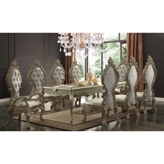 Homey Design 9Pc Dining Room Set HD-13012-G-DTSET9