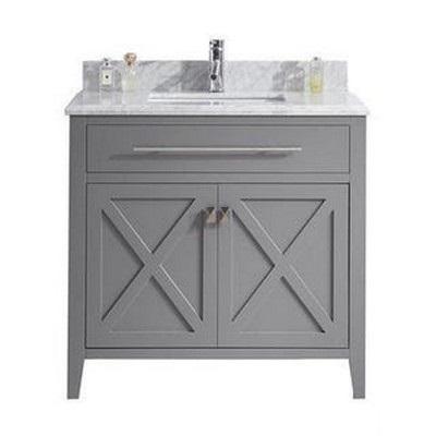 Laviva Wimbledon 36" Cabinet with White Carrera Counter